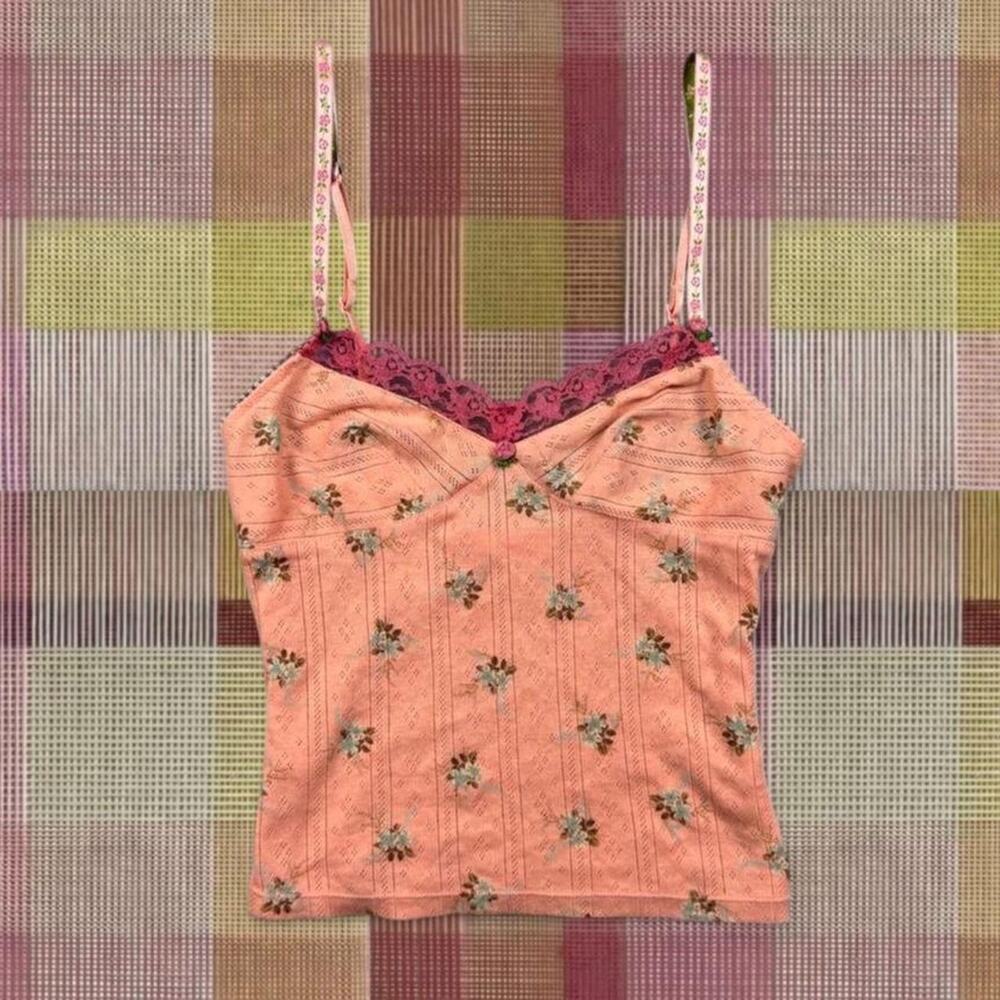 Rare Vintage 2005 Victoria Secret Floral Top